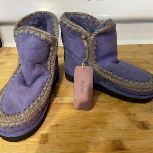 Mou Purple 18 Sheepskin Boot - Size US 5 / 6 - EU 36 - Picture 4 of 16